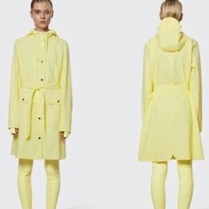 Rains Curve W Jacket Straw Size XS